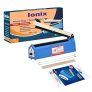 Ionix Heavy Metal Body Sealing Machine – 12 Inch (300mm) | Made in India | 1 Year Warranty | Beep Sound Function | Plastic Packing Machine | Blue